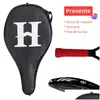 Raquettes de tennis Hoowan Blackshark Racket Beach Carbon 3K 12k 18k Professional Solid Black Surface Soft Eva Core Drop Livrot Spo OTY9K