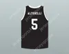 Nome personalizado masculino juvenil/crianças Alyssa Altobelli 5 Mamba Ballers Black Basketball Jersey Versão 4 Top Stitched S-6xl