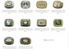 CFL 10PCS Edmonton Eskimos Grey Cup Team S Ring with Wooden Box Sport 축구 기념품 남자 팬 선물 20206601447