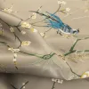 Poduszka chińska sofa Flower i ptak Highpreciision Jacquard Sofa Sofa Poduszka Poduszka Poduszka Jedwabny materiał brokatowy