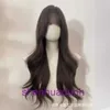 Perruques et morceaux de cheveux Tiktok Wig du même style Femme Femme Curly Nouveau processus de mise à niveau Big Saldp Wave Full Head Set recommandé