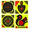 Darts 5Pcs Self Adhesive Reactivity Shooting Target Paster Aim Training Target Papers Stickers Training Accessories 8x8 inch