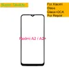 Panel 10Pcs/Lot For Xiaomi Redmi A2 2023 Touch Screen Panel Front Outer Glass For Redmi A2+ Plus LCD Lens With OCA Glue