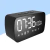 Zegarki Cyfrowe Zegar A5 Cyfrowy budzik AM FM Radio z dużymi lampkami nocnymi drzemką (czarny)