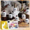 Kits BORN PRETTY 60 Colors Gel Nail Polish Set With 5Pcs Functional Gel Varnis Semipermanent Soak Off UV LED Gel for Salon Design