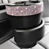 Tumblers 1pc Shiny Diamond Multi-Functional Car Coin Storage Box Interior Organizer For Coins Small Items H240425