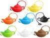 Creative Tools TEAPOT FAPE SILICONE TEA INFUSER Silterfilter med handtag Säkra lösa blad Återanvändbara te -väskor Diffusor Teaware A1049752