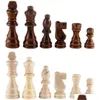 Chess Games 32 Pieses Wooden Standard Tournamen Staunton Wood Chessmen 8Cm King Heightchess Pieces Only No Board 231031 Drop Delivery Ot89P