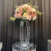 Party Decoration 10st 78cm) Akryl Crystal Flower Rack Wedding Table Centerpiece Tall Road Lead Aisle Decor Stand Event