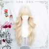 Loli cos anime gentle and sweet girl long wig curly hair Lolita