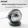 Haut-parleurs portables Wekome sans fil Bluetooth Music haut-parleur V5.3 Sci-Fi Respiration légère Astronaut Mini haut-parleur pour décoration de bureau D240425