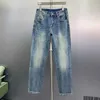 Jeans pour hommes concepteurs de haute qualité pour hommes au printemps et à l'été, ajustement slim et légèrement élastique confortable pour les hommes NUWC