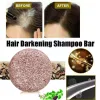 Shampoos 10g anti -quentes cuidados com o cabelo poligonum essência cabelos escurecimento de shampoo de shampoo de shampoo amostra de sabonete
