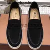 Loro Piano LP Pi Lo ro ana Womens and Mens Lefu Shoes Flat Bottom Soft Single Shoe New Spring/Summer 2023 Lazy Bean Shoes