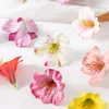 Decorative Flowers 10 Pieces Artificial Silk Butterfly Orchid Wedding Home Decoration Accessories Brooch Diy Christmas Wreath Background