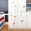 Adesivi a parete fumetti nuvole murale murale adesivo a palloncino carino per bambini arredamento arredamento per arredano camera da letto decalcomania