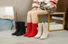 2022 Fashion Ladies Boots High Heel Socken Stiefel Dicke Absätze Outdoor -nicht -Slip -Schuhe atmungsaktive Fabrikproduktion Rabatt SI90954297819544