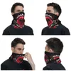 Fashion Face Masks Neck Gaiter Célébreuses Albanie et Christmas Bandana Nec Gaiter Printed Balaclavas Wrap Scarf Bandeau chaud Sports extérieurs ADU Y240425BSLU