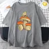 Men's T Shirts Cottagecore Aesthetic Mushroom Dark Academia Frog T-shirt Hip Hop Sports Eurocode Summer Top Wear