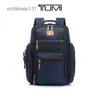 Książki książki Travel Bravo Backpack torebki Alpha 232389 Ballistic Nylon Tummii Luksusowy projektant Back Pack Pakiet biznesowy Komputer Xe0H