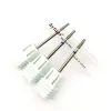 Bits Hytoos colonne Diamond Burr Nail Drill Bits Rotary Russian Cuticule Bit Electric Manucure Drift Nails Accessoires