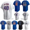 KOB NEU FRANCISCO LINDOR JACOB DEGROM BASEBALL JERSEY Pete Alonso York Mike Piazza Max Scherzer Al Leiter Darryl Strawberry Starling Marte Cano