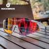 Rockbros Bicycle Glasses Pochromic Polarized Lens Bike Solglasögon Eyewear Sun Protection Sport Mtb Road Vuxen Cykling 240419