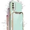 Cas de téléphones portables pour Redmi 9T Case Redmi 9t Cover J19S Luxury Redmi9t Square Placing Phone Caseproof Hoad Hover D240424