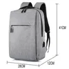 Zaino anti -furto uomini che corrono backbag da viaggio per pacchetti per il tempo libero maschio Mochila 2024 Laptop USB School Bag Rucksack