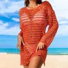 Monokini Cover Up Élégant robe de plage crochet de maillot de bain sexy