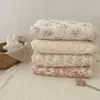 Filtar Swaddling Couverture Polaire Paisse et Chaude Swaddle Filt Baby Filt Nyfödd Muslin Cotton Mother Kids Bedding
