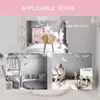 Baby Play Mats Round Floor Soft Cotton Baby Bedding Filte Spet Crawling Mat Game Pad Toys For Children Room Nursery Decor 240416