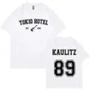 T-shirts voor heren 2024 Rockband Tokio Hotel Kaulitz Mens T-shirt Fashion Pure Comfort Tees T-shirt met korte mouwen Hip Hop Punk Streetwear Man Topsl2425