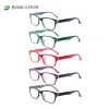 Lenses Boncamor 5 Pack Reading Glasses Spring Hinge Men and Women Hd Readers Prescription Diopter Eyeglasses +1.0+2.0+3.0+4.0+5.0+6.0