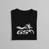 T-shirt maschile moto motociclette motociclette gs maglietta grafica uomini tees abbigliamento estivo in polievolo maglietta a troie t240425