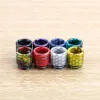Snakeskin 810 Drip Tips Snake Wide Bore Cigarette Holder TFV8 TFV12 Mouthpiece For 810 Thread TFV 8 12 Big Baby Sub Ohm Smoke Tank LL