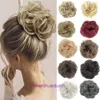 Perruques de cheveux authentiques Store en ligne Circle de perruque ébouriffée et boules duveteuse Bude à haute température naturelle Curl en soie