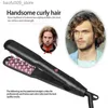 Curling Irons Iron Ceramic Straight Hair Brush Comb Curler Curling Flat Styling Tool Q240425