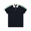 Mens Polo Designer T-shirt T-shirts T-shirts Casual Mens Golf Summer Polos Shirt Embroderie High Street Top Top Tee Tee Asian Size Business Luxury
