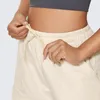 Golf Women Cotton Casual Lounge Shorts 2.75 Szkiełka potu z kieszeniami wygodne luźne dopasowanie letniej plażowe sporty szorty 240422