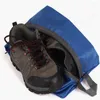 Stume di stoccaggio Organizzatore da viaggio resistente all'acqua per scarpe vestito biancheria intima borse da scarpe portatile Vista con cerniera impermeabile