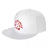 Ball Caps Cool Red Powerhouse Gym Hip Hop Baseball Cap Summer Fitness Building Muscle Flat Skateboard Snapback Dad Hat