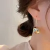 Dangle Earrings Jewelry Girl Gift Temperament Niche Design Ball Pendant Ear Hooks Women Korean Style Stud