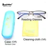 Sunglasses Rectangle Unisex Reading Eyeglasses Simple Presbyopic Spectacles Frame Clear Resin Lens Computer Work Glasses 190