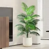 90120 cm Große gefälschte Palmenkunstkunst Tropenpflanzen Plastikmonstera Blätter Großes Laub für Hausgartendekor 240425