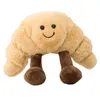 Animaux en peluche en peluche kaii bretzel pain de pain de pain de pain en peluche jouet en peluche caricaturé aliment moelleux en peluche poupée décoration d'enfants cadeaux d'anniversaire cadeaux