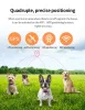 Accessoires Pet GPS Tracker étanche Emplacement collier réglable GSM AGPS LBS WiFi Call en temps réel Locator GPS COMPOS pour chiens chats