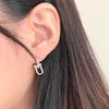 Fashion Simple Ttifeeny Earrings Versatile Zhiqiao Korean fresh S925 Sterling Silver ins simple earrings personalized