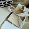 Casual Shoes Pearl Sweet Style Flat Bottom Sandals Wedding