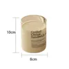 Lettre de gobelets tasse en verre de grande valeur haut borosilicate résistant à la chaleur Breakfast lait adapté au bureau à domicile H240425